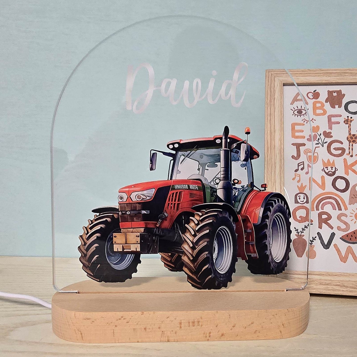 Mon Tracteur Magique - Veilleuse pour enfants