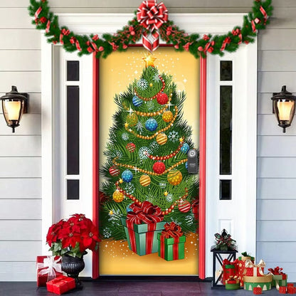 Décoration de Porte de Noël